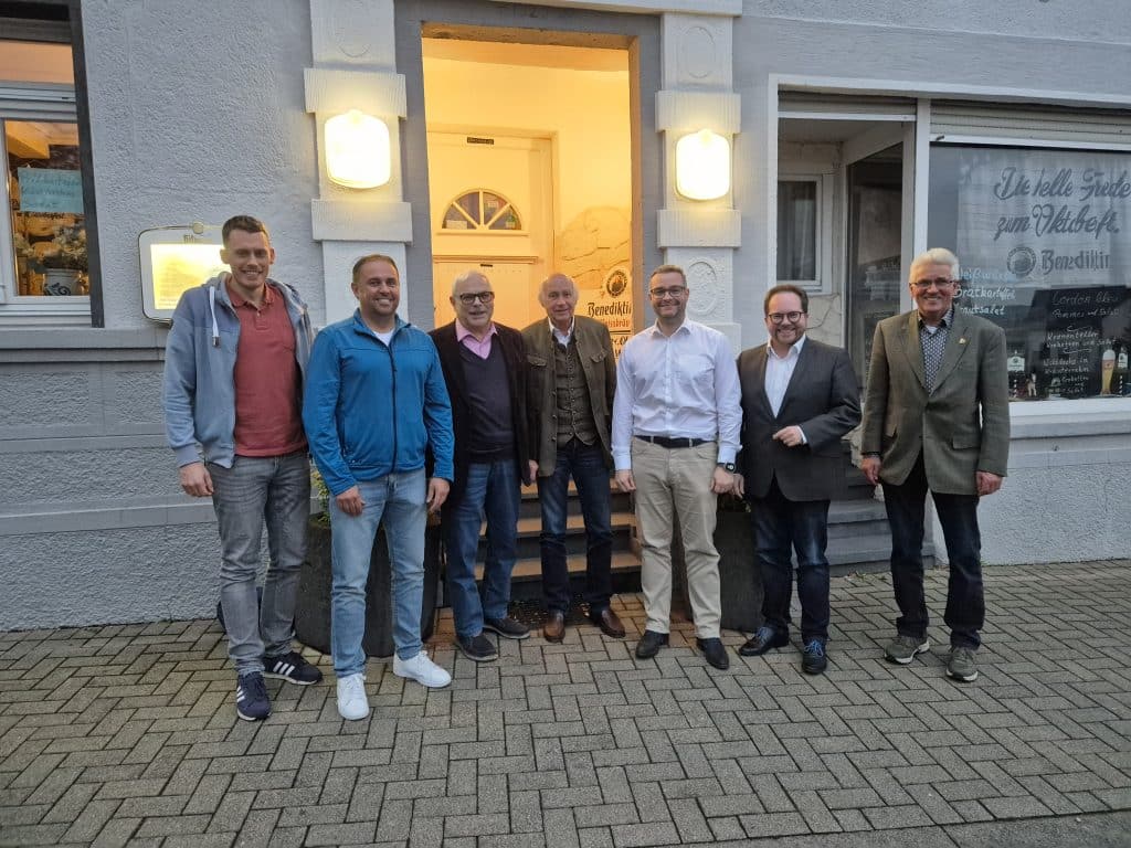 CDU-Kreisvorsitzender Torsten Welling MdL im Austausch mit dem KPV-Kreisvorstand