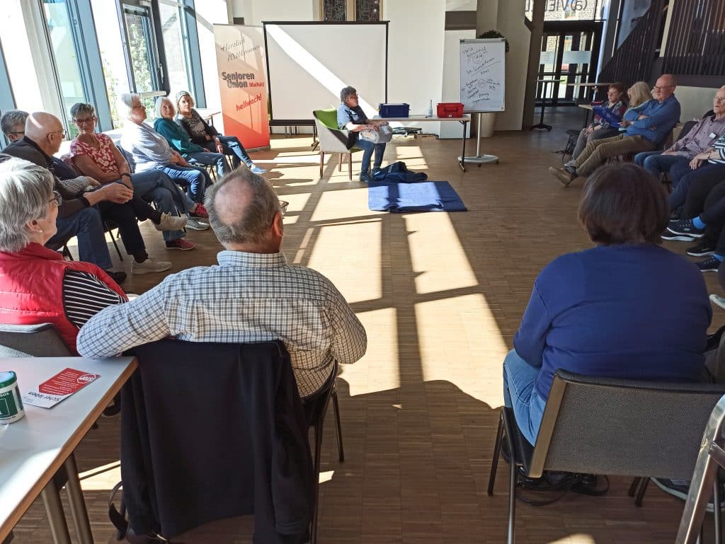 Viel Zuspruch hatte die erste Informationsveranstaltung der CDU Senioren-Union Maifeld mit dem Thema Erste Hilfe für Senioren